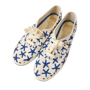 Kate Spade + Keds Women’s White & Blue Starfish Shoes